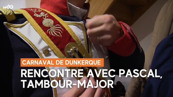 L'importance du tambour-major du carnaval de Dunkerque